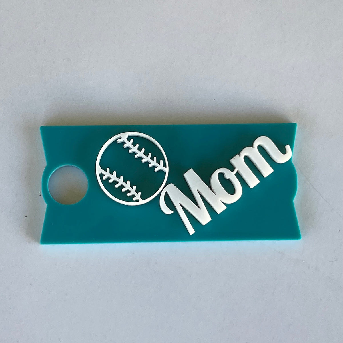 Customizable Baseball Mom & Dad Topper (Set of 2) compatible with 20/30 oz Stanley Cup